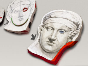 Laboratory of classical drawing. Diadumene of Polyclete. Artist Tania Luchinkina (TaniaL)