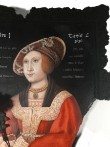artist Tania Luchinkina, TaniaL Ancetre I , detail