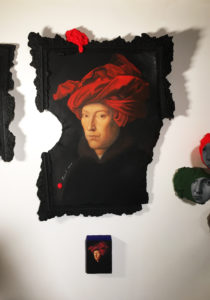 Tania Luchinkina Homme au turban rouge à l'age de 40 ans